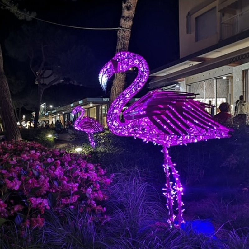 Giant Pre-Lit LED Flamingo – Certified Lights